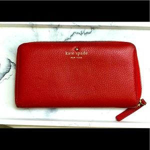 Kate Spade Red Wallet